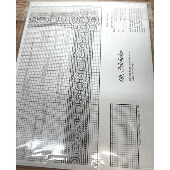 Stoney Creek Classic Collection St. Nicholas Cross Stitch Pattern - Picture 3 of 3